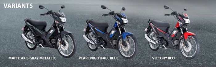 pilihan warna Honda RS125.