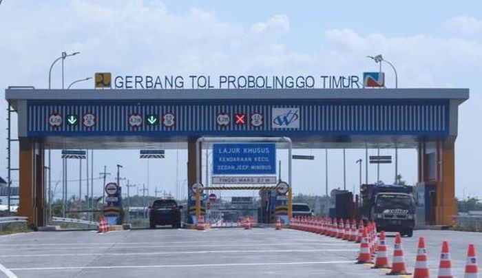 Tol Paspro Seksi Probolinggo Timur-Gending resmi difungsionalkan dengan tarif gratis hingga 4 September 2023.