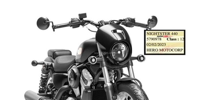 Pendaftaran merek dagang Harley-Davidson Nightster 440.