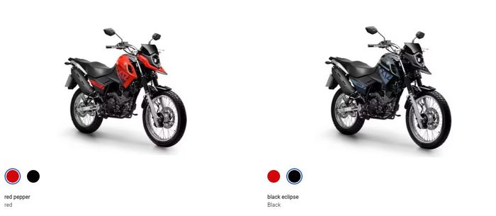 pilihan warna Yamaha Crosser S 150.