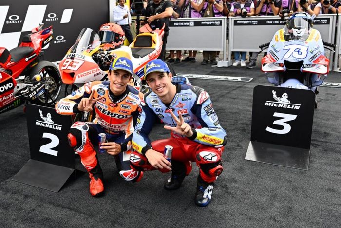 Marc Marquez diisukan bergabung dengan tim Gresini Racing di MotoGP 2024, Alex Marquez kasih tanggapan