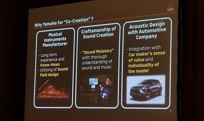 Alasan mengapa Yamaha dipilih untuk mengembangkan sistem audio Mitsubishi XForce.
