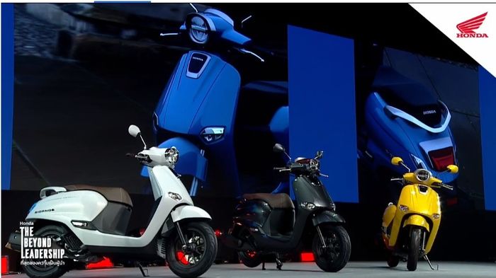 Honda Giorno + akan sekelas dengan Yamaha Grand Filano