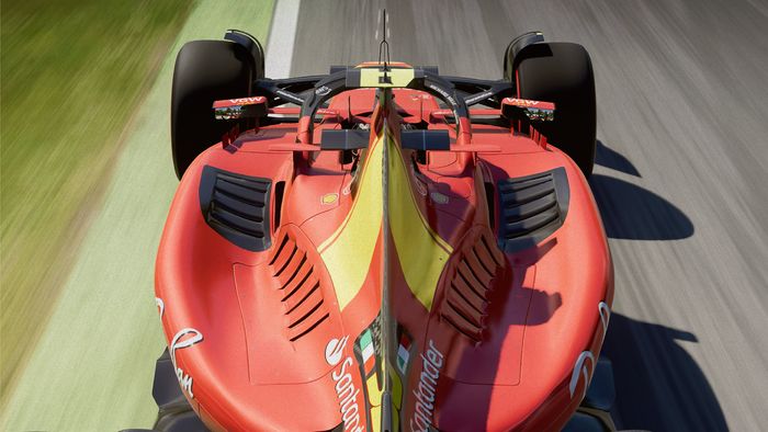 Livery spesial tim Scuderia Ferrari di F1 Italia 2023
