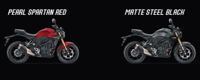 pilihan warna Honda CB300R.