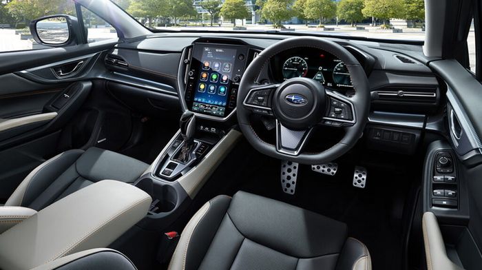 Interior Subaru Levorg Layback.