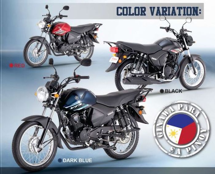pilihan warna Yamaha YTX 125