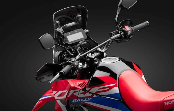tampilan kokpit Honda CRF250 Rally.