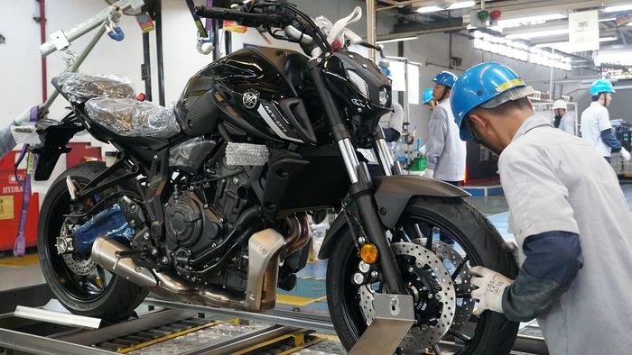 Yamaha MT-07 diproduksi di Indonesia