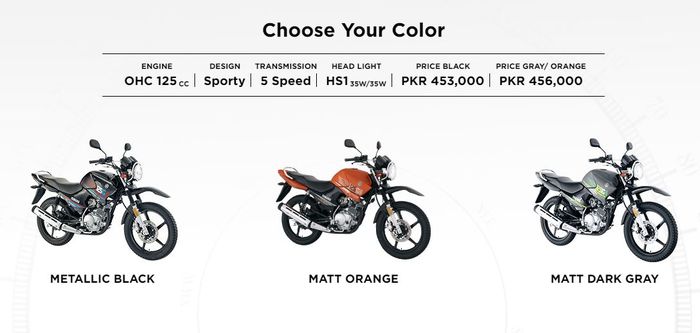 pilihan warnanya ada tiga.