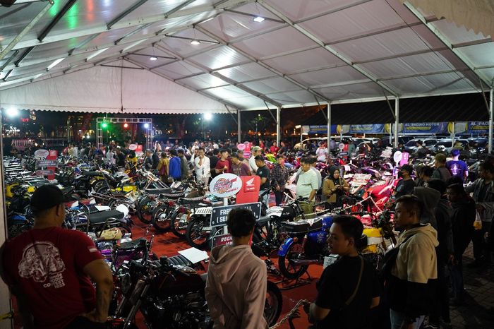 Keseruan dalam gelaran Honda Modif Contest 2023 region Jawa di Solo
