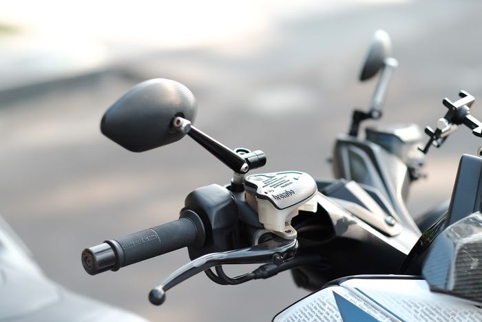 Master rem Brembo 3light bantu sistem pengereman XMAX milik Erwin