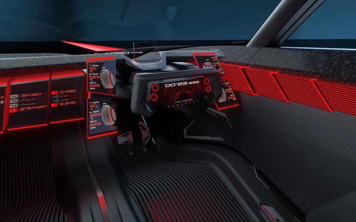 Interior Nissan Hyper Force.