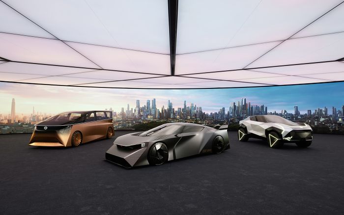 Nissan Hyper Force menjadi konsep terakhir Hyper series yang tampil di Japan Mobility Show 2023.