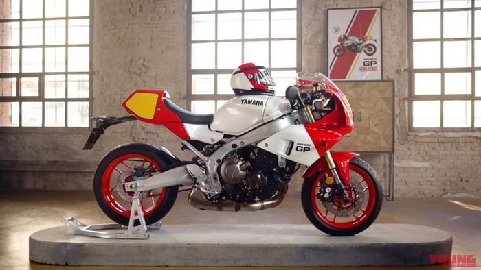 Liverynya mirip Yamaha YZR500 yang membalap di World Grand Prix 1982.