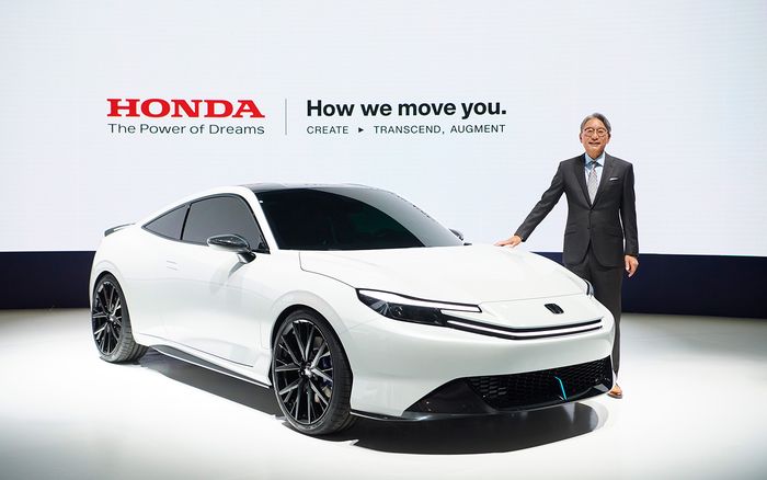 Honda Prelude Concept hadir sebagai kejutan Honda di Japan Mobility Show 2023.