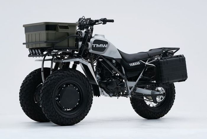 Yamaha TMW dibekali teknologi LMW seperti yang ditemui di Yamaha Tricity dan Niken.