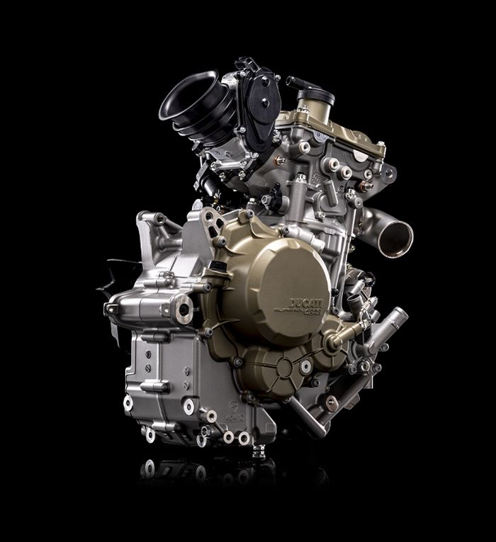 Mesin Superquadro Mono Ducati Hypermotard 698 Mono disebut sebagai mesin 1 silinder paling bertenaga di dunia