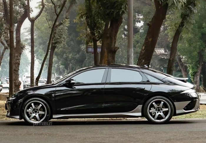 Aura sporty Hyundai Ioniq 6 semakin terekspose