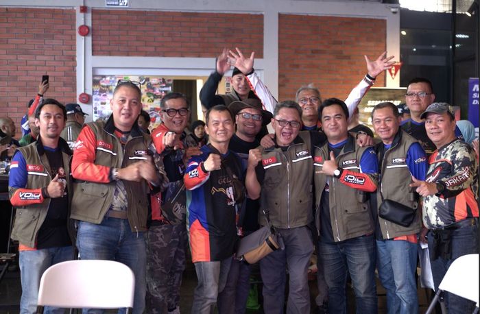 Technical Meeting anggota VOID DKI Jakarta sebelum berangkat riding ke Lombok