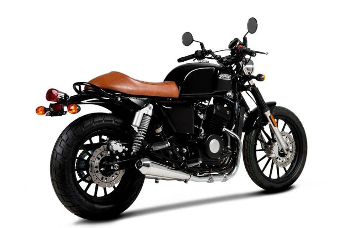 Leonart Vessel 125 menggunakan suspensi belakang dual shockbreaker tabung.