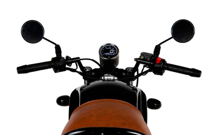 tampilan kokpit Leonart Vessel 125.