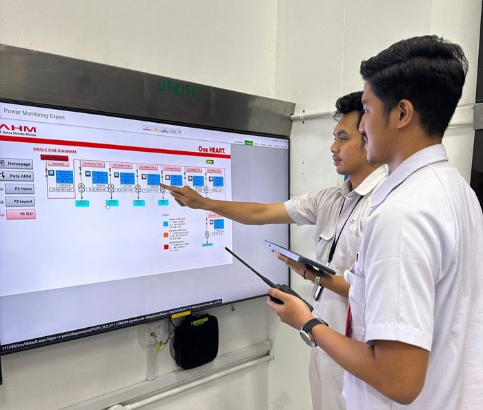 Implementasi digital manufacturing yang dilakukan AHM.