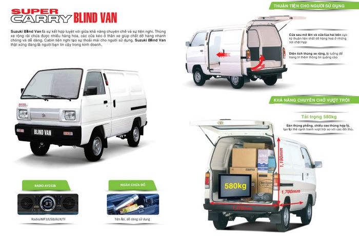 Detail Suzuki Super Carry Blind Van