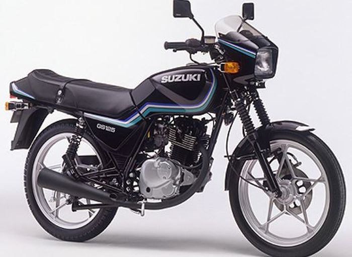detail tampilan Suzuki GS125E