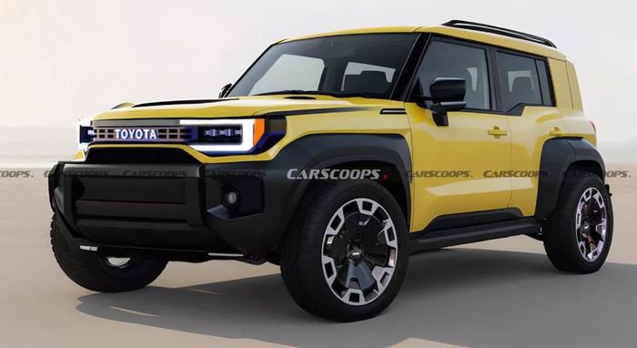 detailed rendering of the Toyota Land Hopper