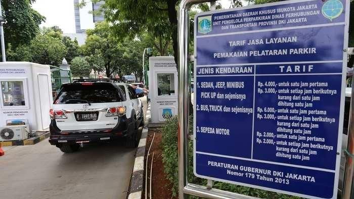 Ilustrasi parkir mahal