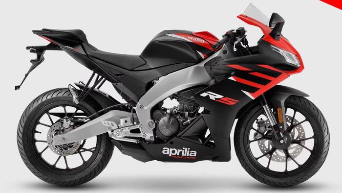 tampilan samping Aprilia RS125