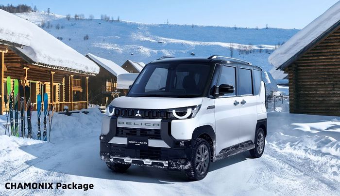 detail tampilan Mitsubishi Delica Mini plus Chamonix Package