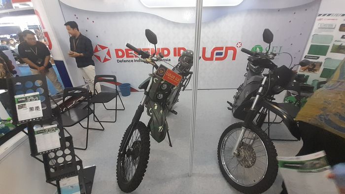 sepeda motor militer yang dinamakan Electric Tactical Motor Bike