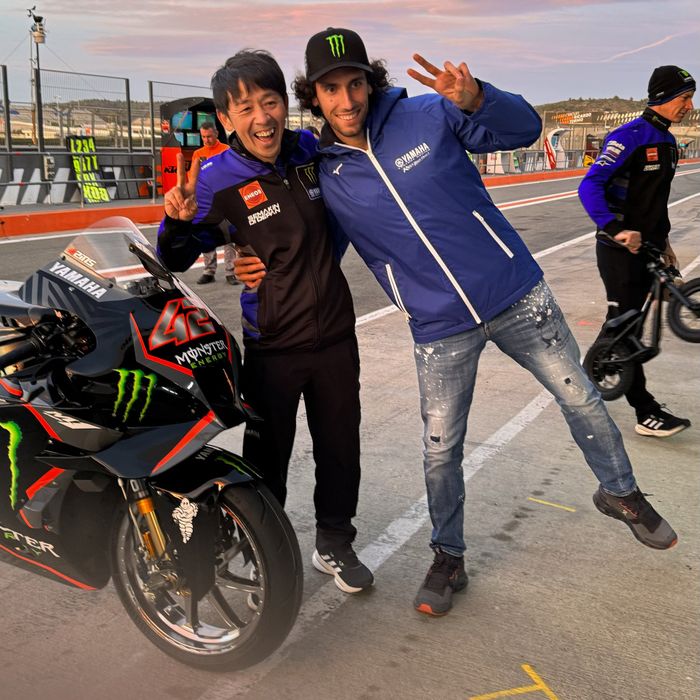 Livery Yamaha YZR-M1 Alex Rins buat tes MotoGP Valencia