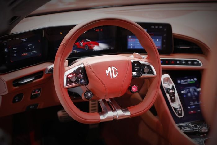 Interior MG Cyberster.