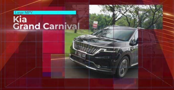 Pemenang Large MPV Kia Grand Carnival