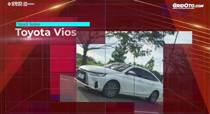 Pemenang katagori  Resale Value Small Sedan Toyota Vios
