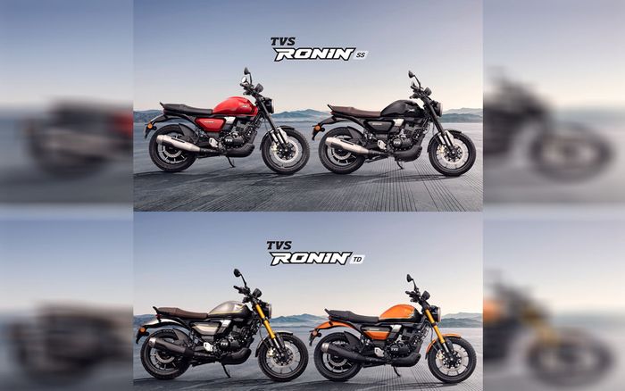 pilihan varian TVS Ronin