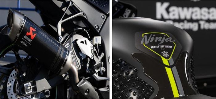 edisi spesial ini dibekali exhaust system Akrapovic dan number plate di tangki