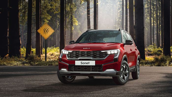 Kia Sonet facelift.