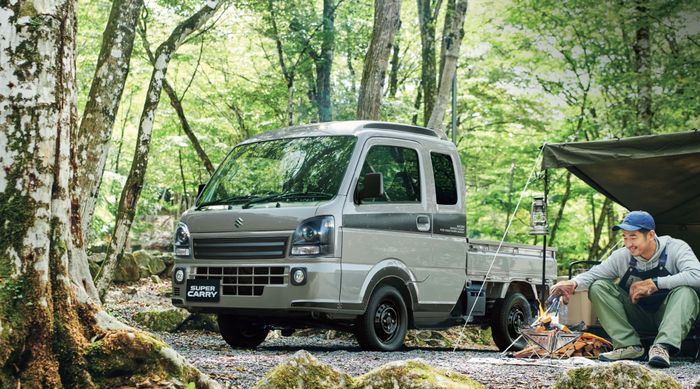 tampilan Suzuki Super Carry X Limited cocok buat berpetualang