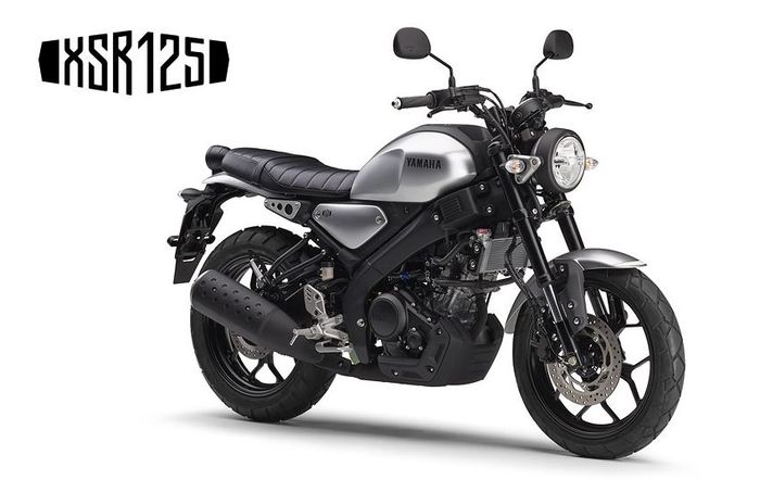 tampilan Yamaha XSR 125 standar