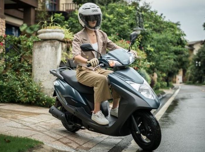 Honda Spacy 125 2024 saat dipakai riding