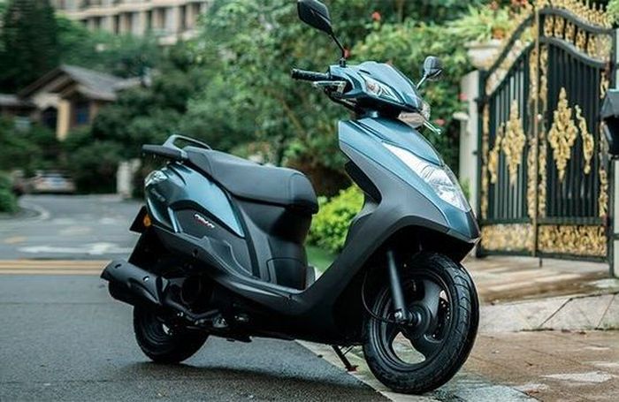 sekilas tampilannya mirip Kymco Jetmatic, namun memiliki bahasa desain lebih modern