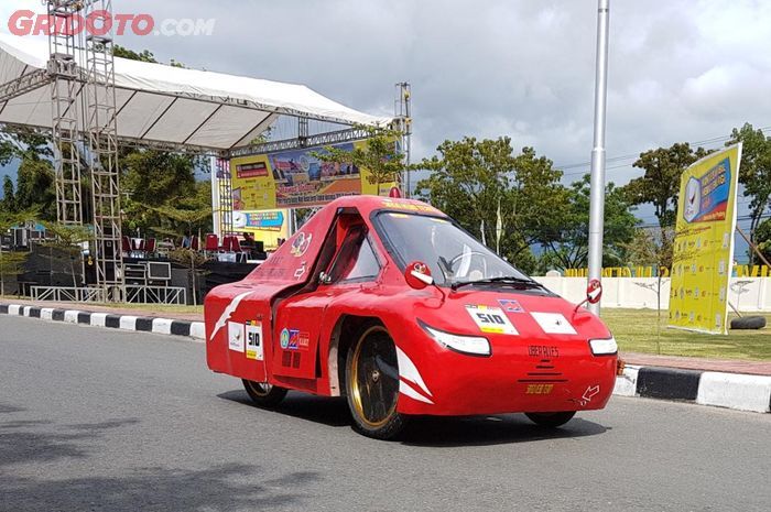 Kontes Mobil Hemat Energi (KMHE) di Padang yang digelar tahun 2018 silam.