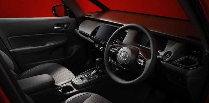 Interior Honda Fit Home Black Edition.