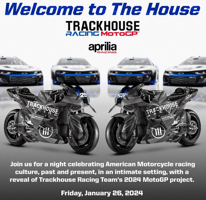 Launching Trackhouse Racing dilakukan 26 Januari 2024