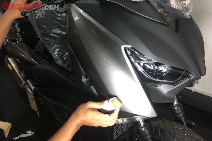 Ini yang akan terjadi kalau body motor doff dicoating