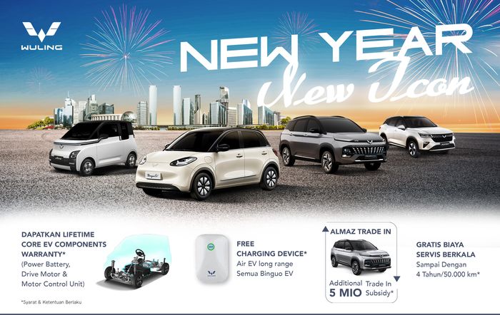 Program Promo Wuling &lsquo;New Year, New Icon&rsquo; 2024